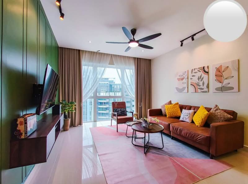 Condominium for Rent at Medini Signature - Kenyou . - Living Room - PropertyGuru.com.my