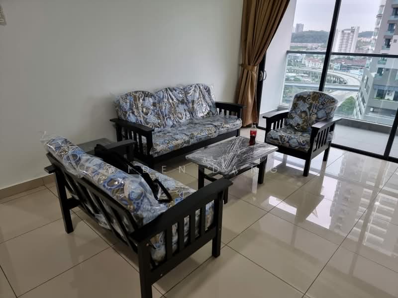 Service Residence for Rent at Service Residence @ Landmark Residence 2 - Aiden Dang - Living Room - PropertyGuru.com.my