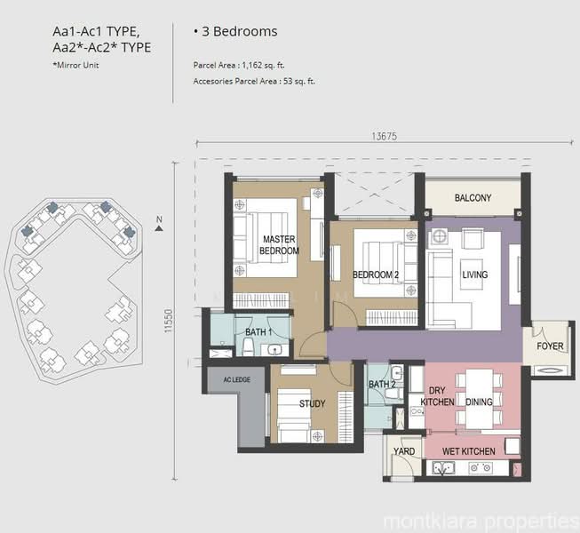 Condominium for Sale at Agile Mont Kiara - KC Lim - PropertyGuru.com.my