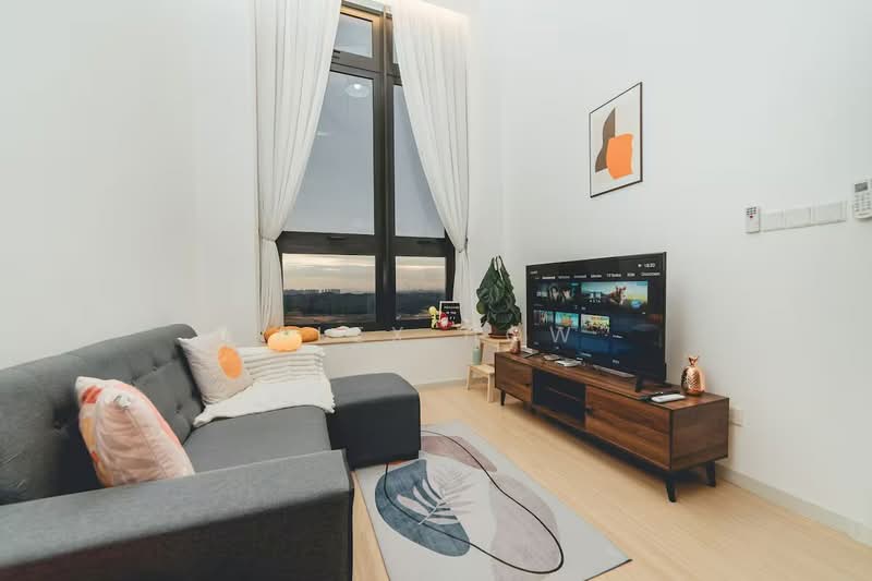 Service Residence for Rent at Sunway Grid Residence - Alex How - Living Room - PropertyGuru.com.my