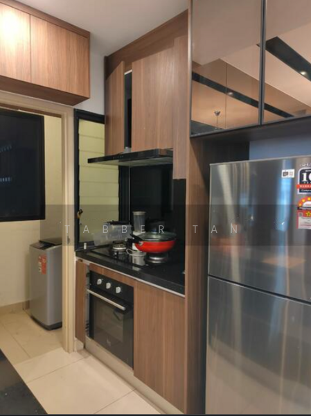 Service Residence for Rent at V Residence 2 @ Sunway Velocity - Tabber Tan - Kitchen - PropertyGuru.com.my