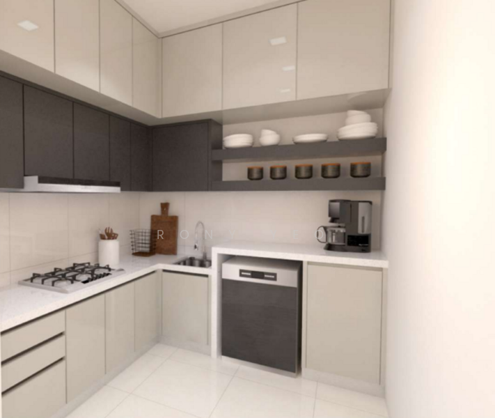 Service Residence for Sale at Serviced Residence @ Fera Residence @ The Quartz WM - Rony Yeo - Kitchen - PropertyGuru.com.my