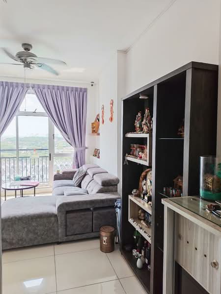 Service Residence for Sale at Midas @ Seri Alam - SY Tan - Living Room - PropertyGuru.com.my