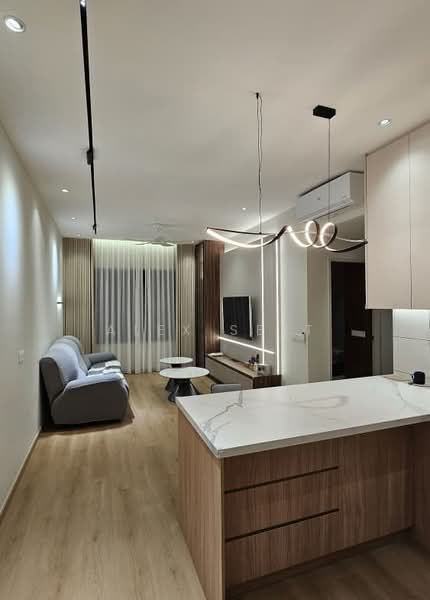 Service Residence for Rent at Savvy @ Riana Dutamas - Alex Seet - Living Room - PropertyGuru.com.my