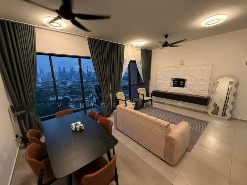 Condominium for Rent at EdgeWood Residences @ SkySanctuary - Venice Tiong - Living Room - PropertyGuru.com.my