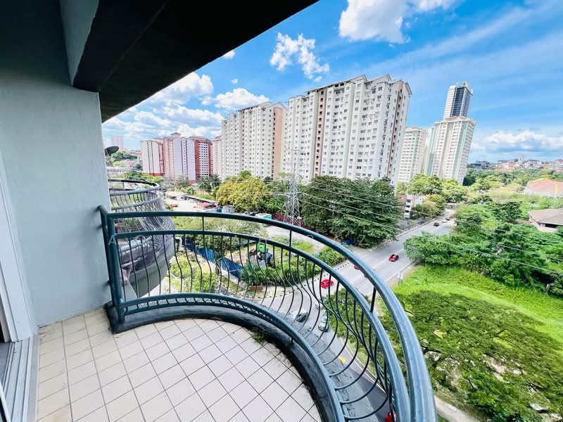 Apartment for Sale at Abadi Indah - Aqillah Razali - Balcony - PropertyGuru.com.my