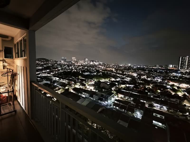 Condominium for Sale at First Residence (Residensi Unggul) - Kim Meng Lew - Balcony - PropertyGuru.com.my