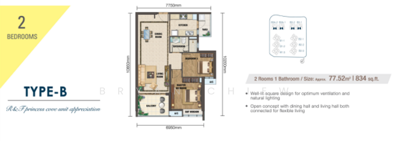 R&F Princess Cove Phase 2-Seine Region untuk Untuk Dijual - RM 746,000, Mac 2026 - PropertyGuru.com.my