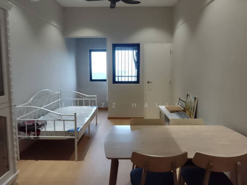 Service Residence for Sale at EDUSENTRAL - Mu'izz Halim - Living Room - PropertyGuru.com.my