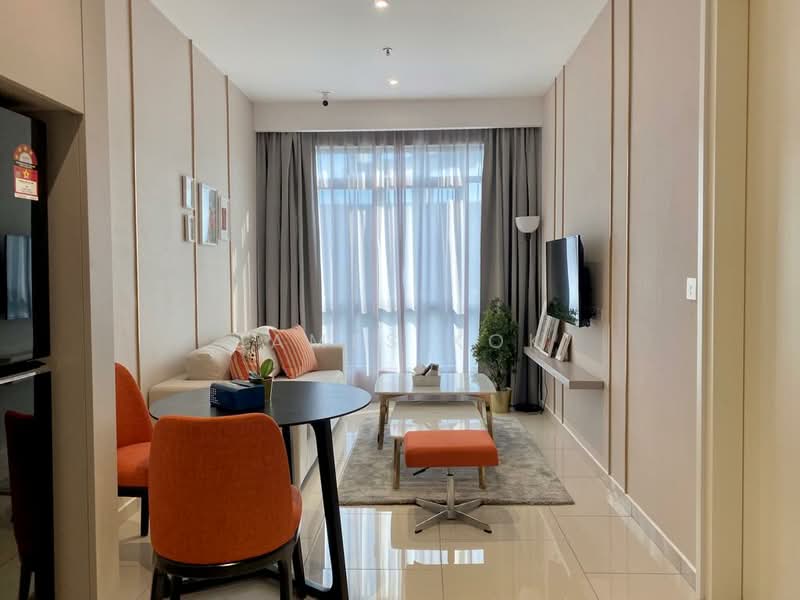 Servis Apartment untuk Disewa di Hill10 Residence @ i-City - James Kok - Living Room - PropertyGuru.com.my