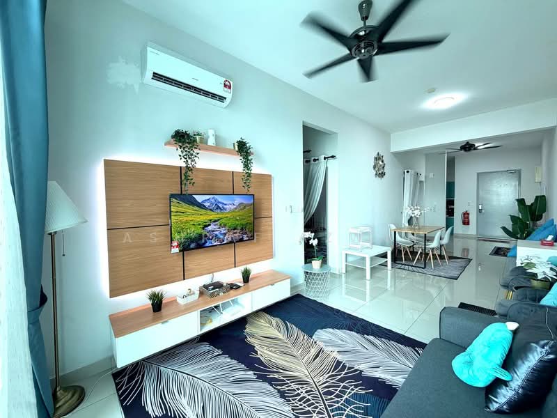 Service Residence for Sale at Maple Residences @ Bandar Bestari Klang - Ashraf Azwan - Living Room - PropertyGuru.com.my