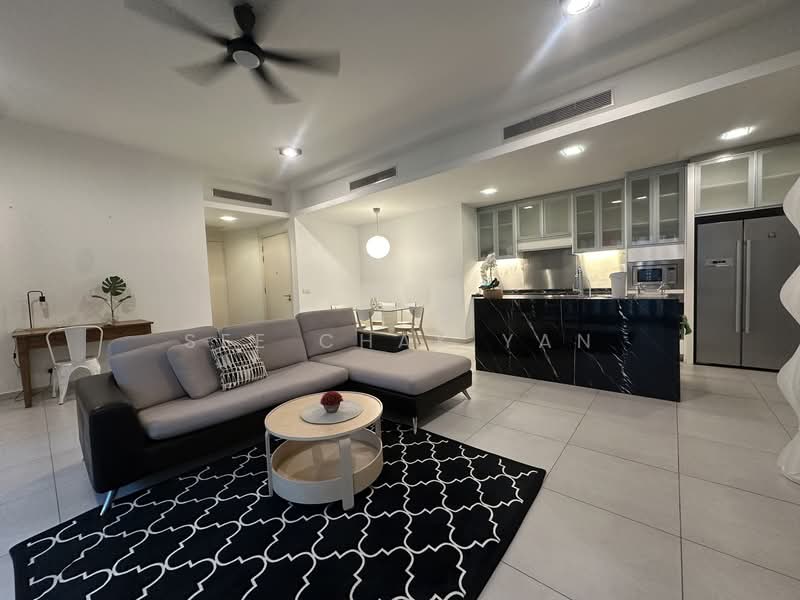 Servis Apartment untuk Disewa di St Mary Residences - See Chak Yan - Living Room - PropertyGuru.com.my