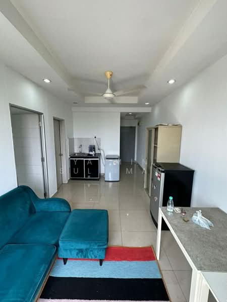 Service Residence for Sale at Menara U2 - Yasmin Sulaiman - Living Room - PropertyGuru.com.my