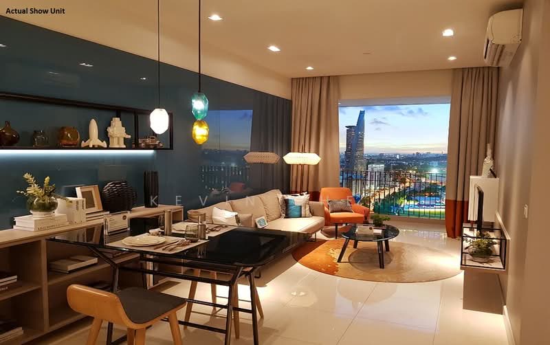 Service Residence for Sale at ViiA Residences - Kevin Chew - Living Room - PropertyGuru.com.my