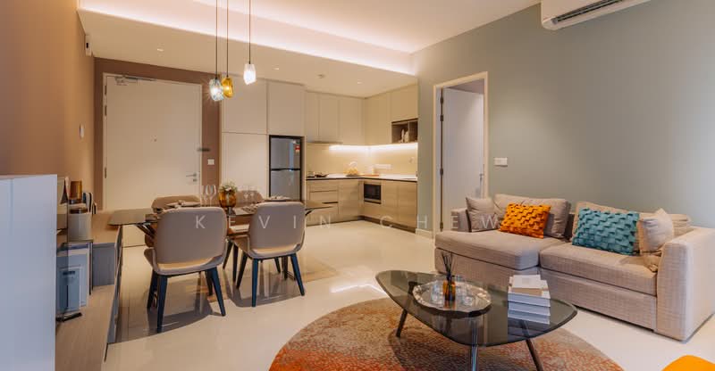 Service Residence for Sale at ViiA Residences - Kevin Chew - Living Room - PropertyGuru.com.my