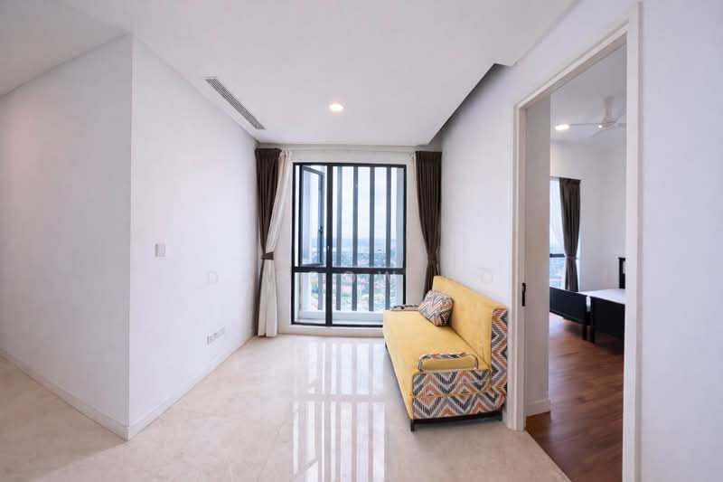 Service Residence for Sale at The Astaka @ 1 Bukit Senyum - Darrow Ho - Living Room - PropertyGuru.com.my