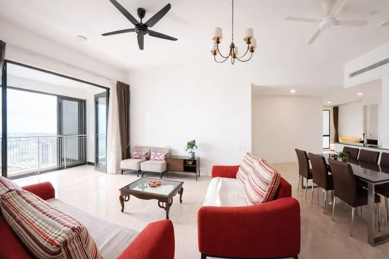 Service Residence for Sale at The Astaka @ 1 Bukit Senyum - Darrow Ho - Living Room - PropertyGuru.com.my