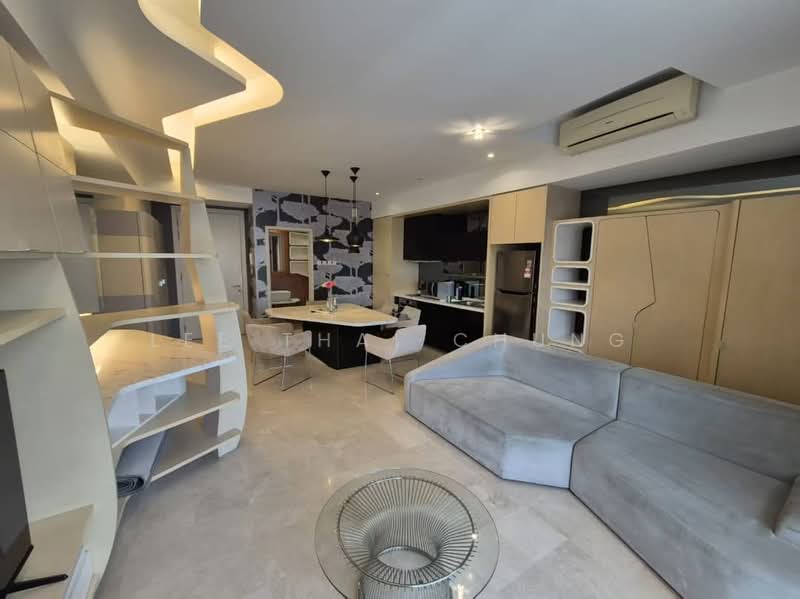 Service Residence for Rent at Verve Suites - Lee Thai Chung - Living Room - PropertyGuru.com.my