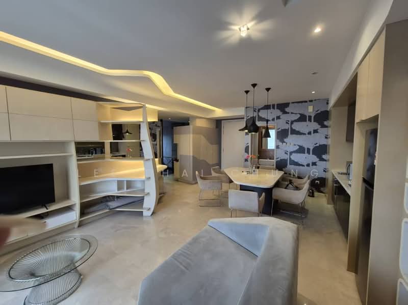 Service Residence for Rent at Verve Suites - Lee Thai Chung - Living Room - PropertyGuru.com.my