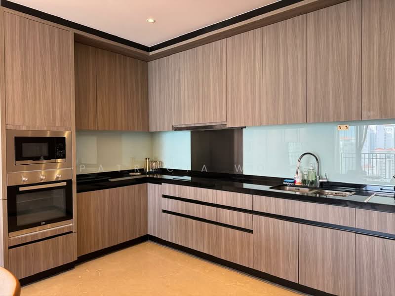 Service Residence for Rent at Straits Residences - Patricia Wong - Kitchen - PropertyGuru.com.my