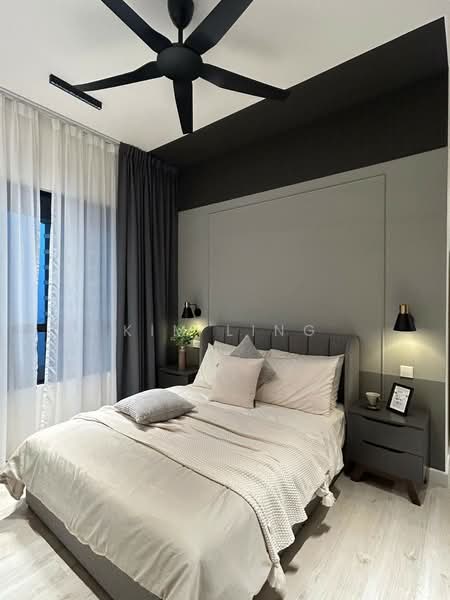 Condominium for Rent at Quinn Residence - Kim Ling - Master Bedroom - PropertyGuru.com.my