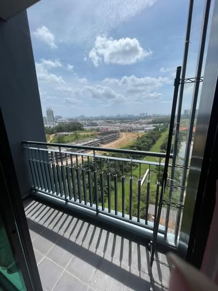 Service Residence for Rent at Sky Oasis Residence (Pangsapuri Oasis 1) - Seven Tay - Balcony - PropertyGuru.com.my