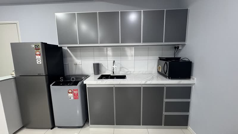Service Residence for Rent at Horizon Suites - Sok San Tun - Kitchen - PropertyGuru.com.my