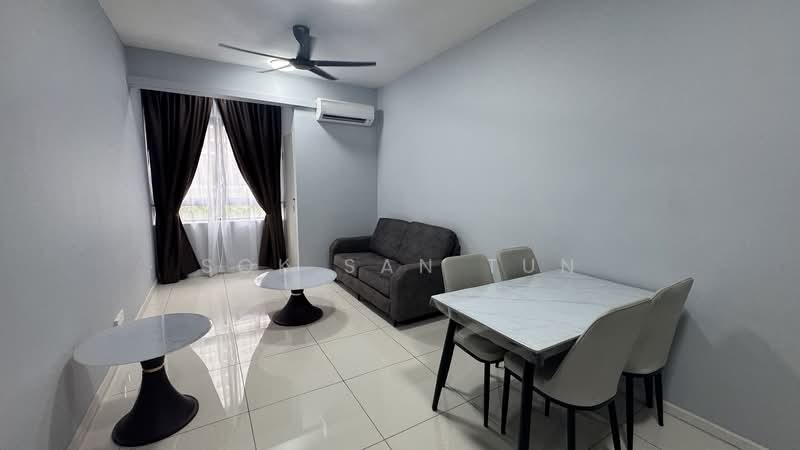 Service Residence for Rent at Horizon Suites - Sok San Tun - Living Room - PropertyGuru.com.my