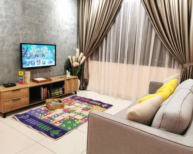 Service Residence for Rent at Parc 3 - Aden Tai - Living Room - PropertyGuru.com.my