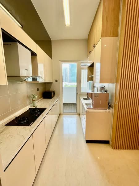 TriTower Residence @ Johor Bahru Sentral untuk Untuk Disewa - RM 4,600 /bulan, Feb 2026 - Kitchen - PropertyGuru.com.my