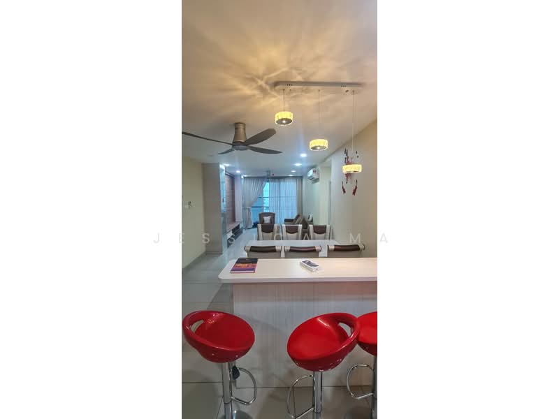 Service Residence for Rent at D'Ambience Residences (Pangsapuri Ikatan Flora) - Jessica Ma - Living Room - PropertyGuru.com.my