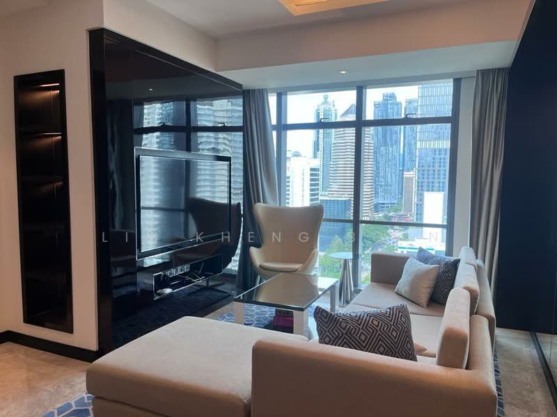 Servis Apartment untuk Disewa di The Ritz-Carlton Residences - LIM KHENG BOON - Living Room - PropertyGuru.com.my