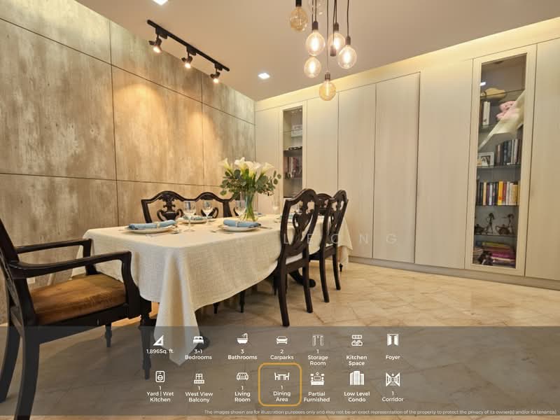 Perdana View Boutique untuk Untuk Dijual - RM 850,000, Mac 2026 - Dining Room - PropertyGuru.com.my