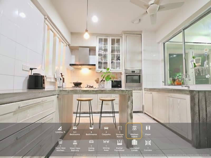 Perdana View Boutique untuk Untuk Dijual - RM 850,000, Mac 2026 - Kitchen - PropertyGuru.com.my