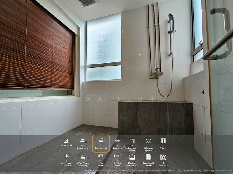 Perdana View Boutique untuk Untuk Dijual - RM 850,000, Mac 2026 - Bathroom - PropertyGuru.com.my