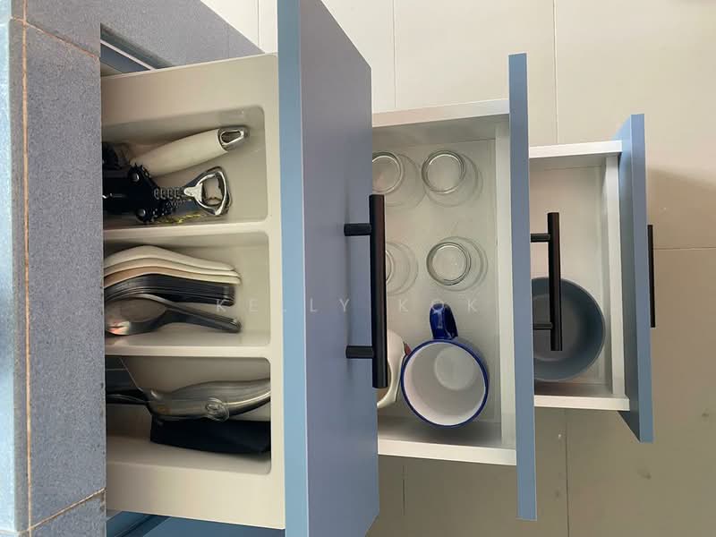 Menara Belfield Condominium untuk Untuk Disewa - RM 2,500 /bulan, Feb 2026 - Kitchen - PropertyGuru.com.my