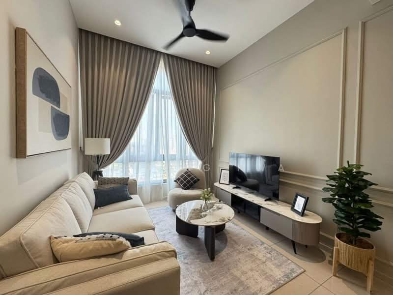 Condominium for Rent at The Maple Residences - Lu Kong Hwa - Living Room - PropertyGuru.com.my