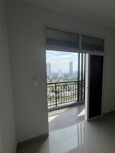 Service Residence for Sale at TRELLIS RESIDENCES - Vic Lim - Balcony - PropertyGuru.com.my