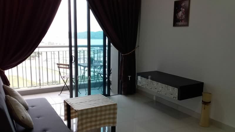 Service Residence for Sale at Teega Suites - Kate Tee - Balcony - PropertyGuru.com.my