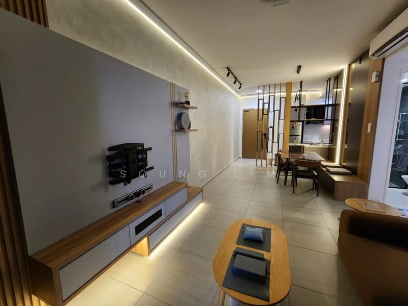 Service Residence for Rent at The Arcuz - Soung Lim - Living Room - PropertyGuru.com.my