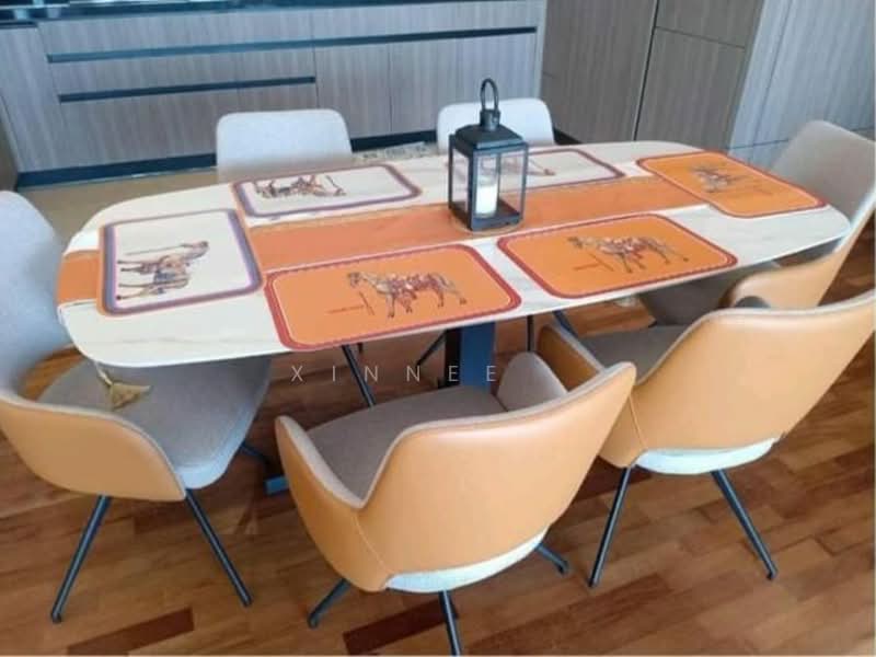 Service Residence for Rent at Straits Residences - Xinnee . - Dining Room - PropertyGuru.com.my