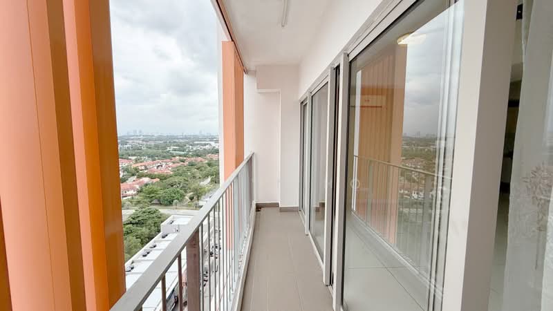 Service Residence for Rent at Suria Jelutong - Valyn Ho - Balcony - PropertyGuru.com.my