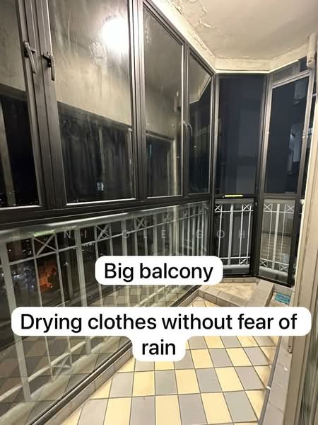 Condominium for Sale at Menara Alpha - Nicole Goh - Balcony - PropertyGuru.com.my