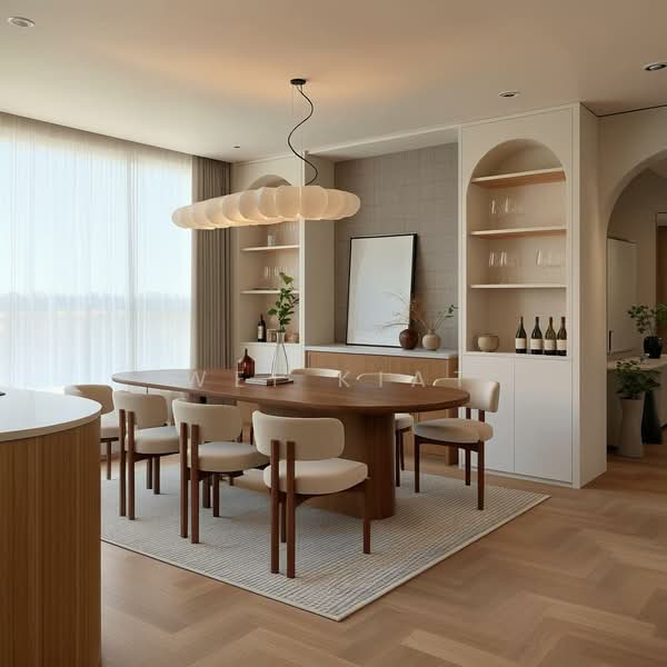 Condominium for Sale at Ren Residences - Wei Kiat - Dining Room - PropertyGuru.com.my