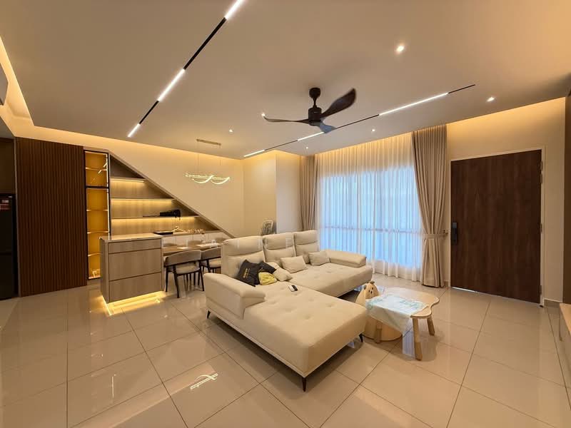 Townhouse for Rent in Eco Ardence (Setia Alam) - Elaine Yap - Living Room - PropertyGuru.com.my