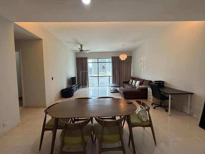 Servis Apartment untuk Disewa di The Panorama - CY Lok - Living Room - PropertyGuru.com.my