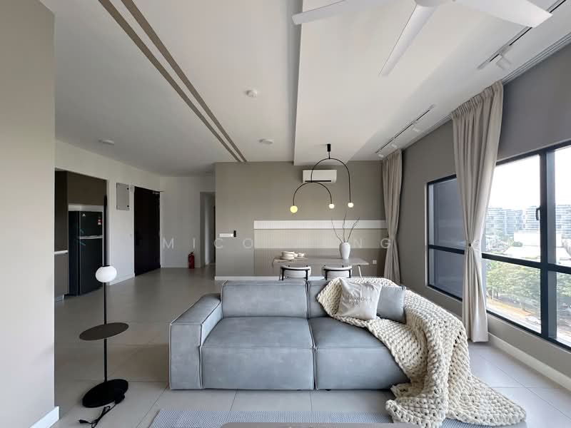 Service Residence for Rent at Maya Ara Residences - Mico Wong - Living Room - PropertyGuru.com.my