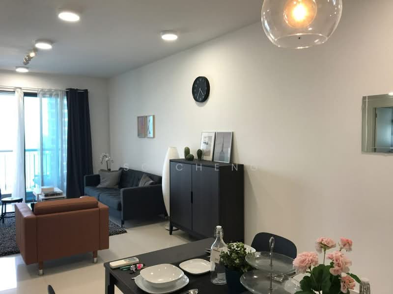 Condominium for Sale at Teega Residences - SC Cheng - Living Room - PropertyGuru.com.my