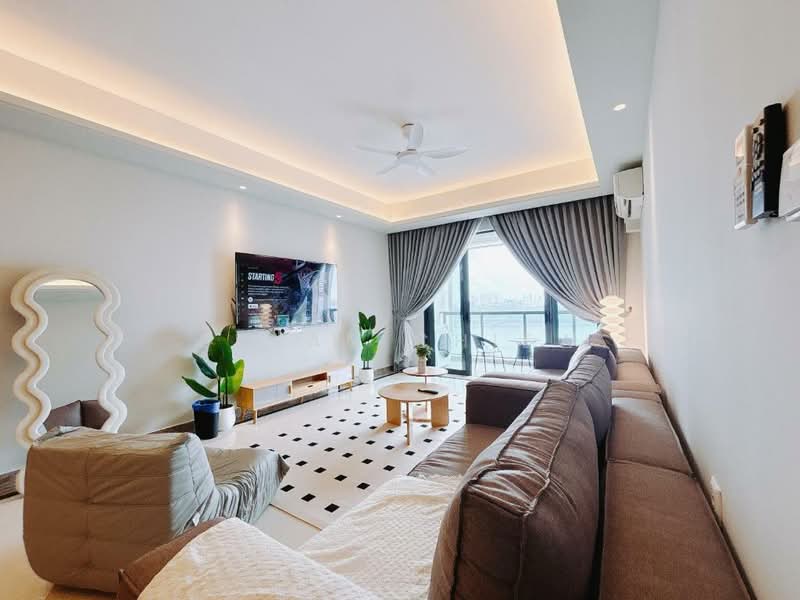 Apartment for Sale at R&F Princess Cove Phase 3-New Casa Suites - Bryan Chiew - Living Room - PropertyGuru.com.my