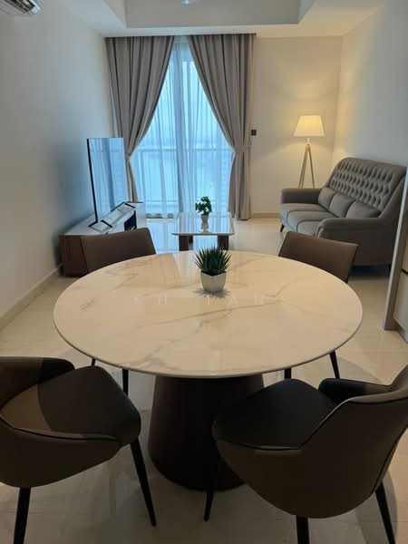 Marriott Residence @ Gurney untuk Untuk Disewa - RM 6,800 /bulan, Feb 2026 - Living Room - PropertyGuru.com.my